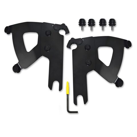 Memphis Shades Road Warrior Trigger Lock Mount Kit For Harley FLHRXS / FLHRS 2004-2025 Black [Previously Installed]
