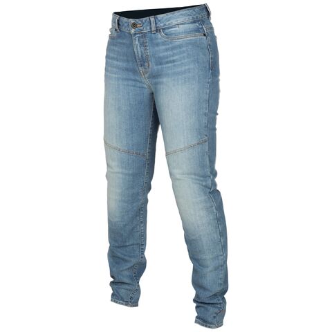 Klim Betty Women's Riding Jeans Ice Blue / 8 [Blemished - Good]