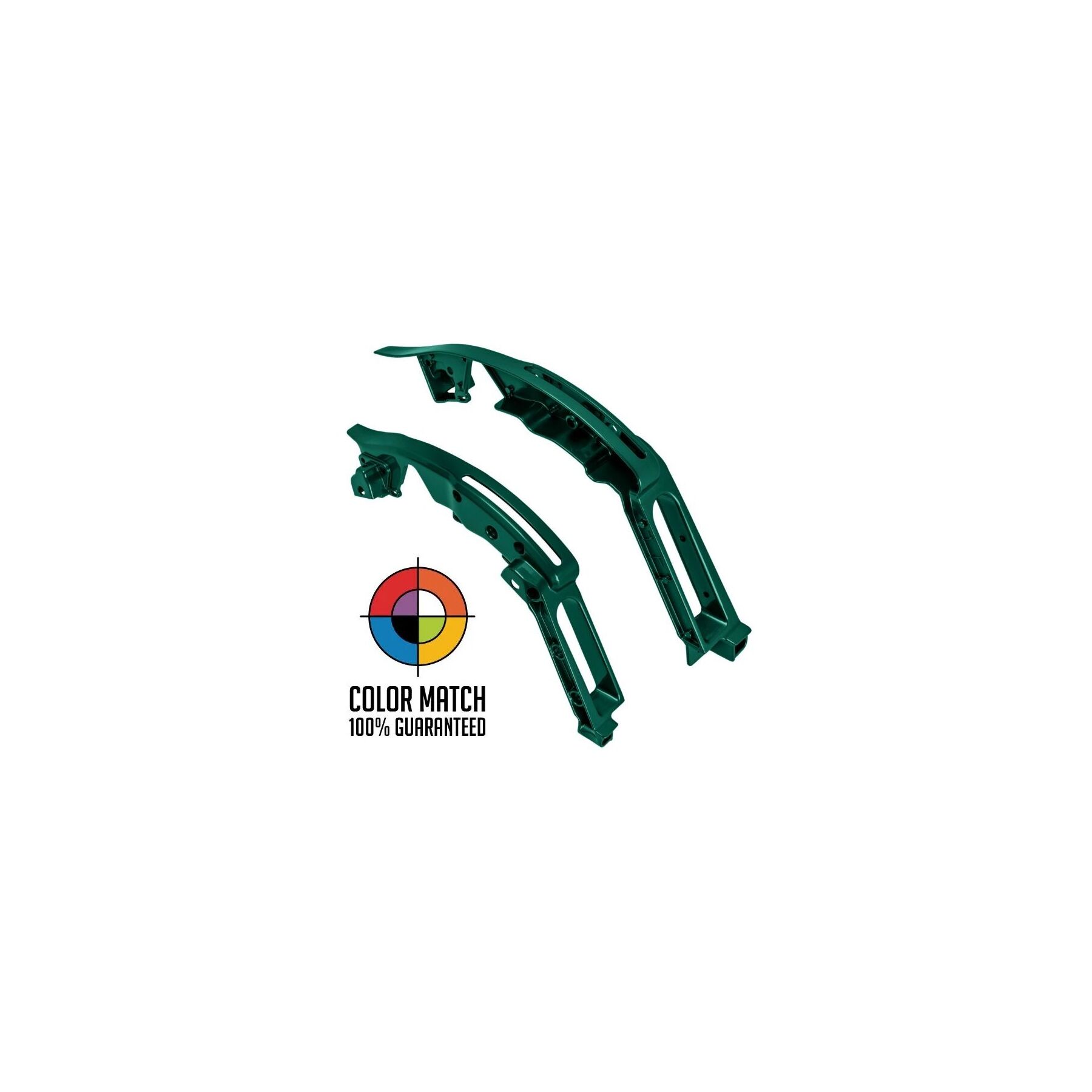 HogWorkz HogWorkz Rear Fender Support Brackets For Harley Touring 2014-2025 - $349.98 at J&P Cycles