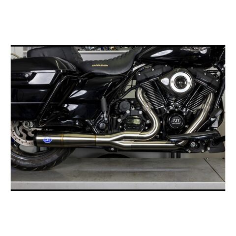 S&S Cycle Diamondback 2-Into-1 Exhaust For Harley Touring 2017-2025