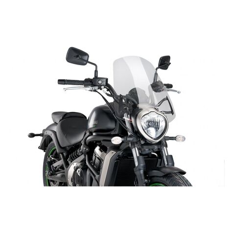 Puig Naked New Generation Windscreen Kawasaki Vulcan S 2015-2026 Clear [Previously Installed]
