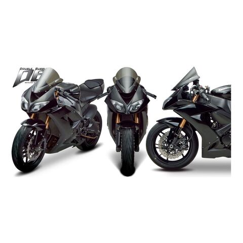 Zero Gravity Double Bubble Windscreen Kawasaki ZX6R / ZX636 / ZX10R Clear [Open Box]
