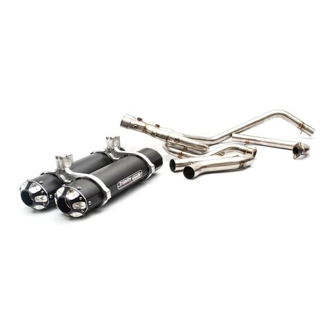 Trinity Racing Stage 5 Exhaust System Kawasaki Teryx / Teryx4 2012-2020 4-Dual System / Black [Open Box]