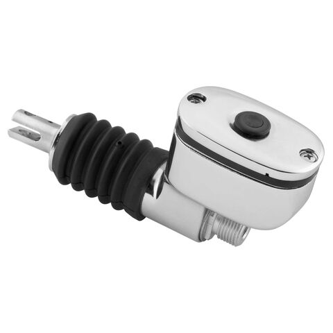 Biker's Choice Chrome Rear Master Cylinder For Harley Touring / Softail 1999-2007 [Open Box]