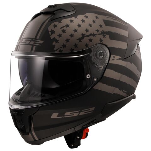 LS2 Stream II America Helmet Black / MD [Open Box]