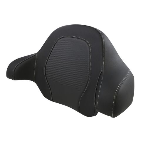 Saddlemen RoadSofa CF Carbon Fiber Tour Pack Backrest Pad For Harley Touring 2014-2025 Carbon Fiber C... [Open Box]