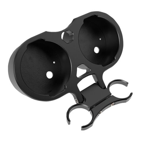 LA Choppers T-Bar Dual Gauge Mount 1.25" Clamp / Black [Previously Installed]