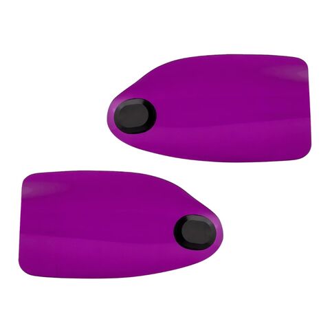Klock Werks Kolor Flare Hand Guards For Harley FLHX / FLTRX 2023-2026 Purple [Open Box]