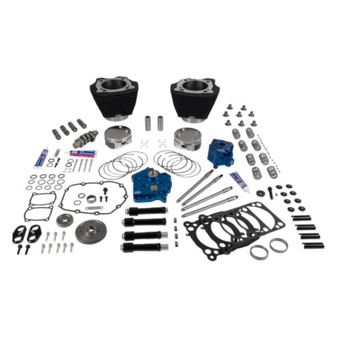 S&S Cycle 129" Power Pack With 496 Cam For Harley Oil Cooled Milwaukee-Eight 2017-2026