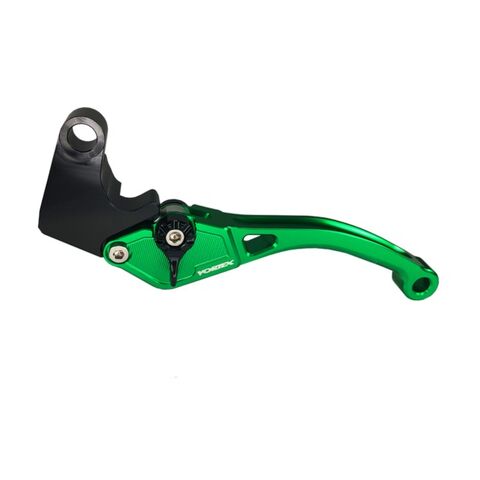 Vortex V3 2.0 Brake Lever Kawasaki / Yamaha 1991-2026 Standard / Green [Open Box]
