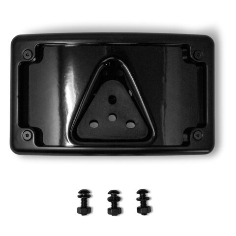 Kodlin USA Curved 3-Bolt Laydown LED License Plate Kit For Harley