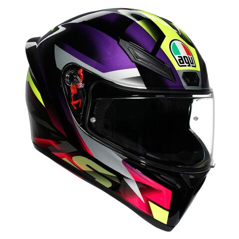 AGV K1 S Fastlap Helmet Black/Purple/Pink / MD [Open Box]
