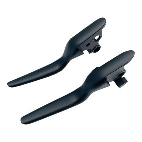 Drag Specialties Custom Lever Set For Harley Softail 2015-2024 Satin Black [Demo - Acceptable]
