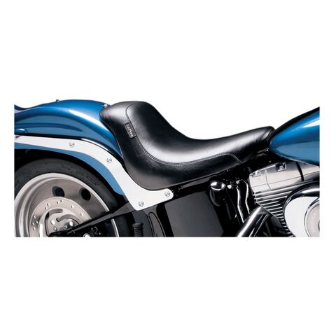 Le Pera Silhouette Solo Seat For Harley Softail With 200mm Tire 2006-2017 Black / Smooth Seat w/ Biker Gel [Blemished - Very Good]