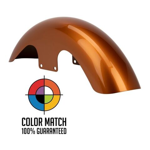 HogWorkz OE Color Matched Mid-Length 21" Front Fender For Harley Touring 1996-2025
