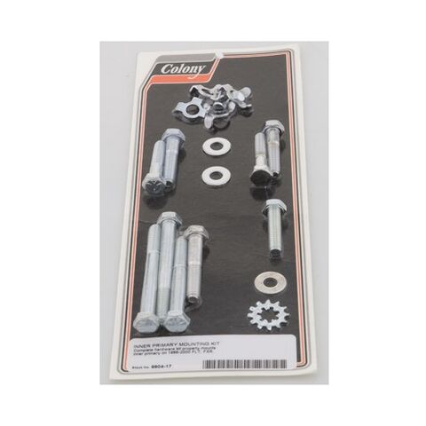 Colony Inner Primary Mounting Hardware For Harley 5 Speed Big Twin 1984-2006 OEM Style Hex Head [Open Box]