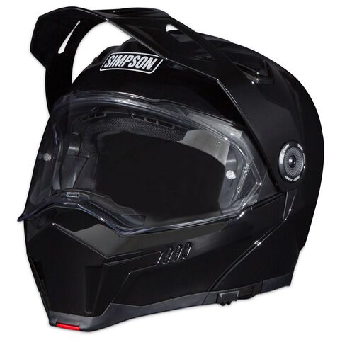 Simpson Journey Bandit Modular Helmet - Solid Black / LG [Open Box]