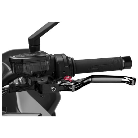 Puig Unfoldable Clutch Lever 4.0 Black/Red / Shorty [Blemished - Good]