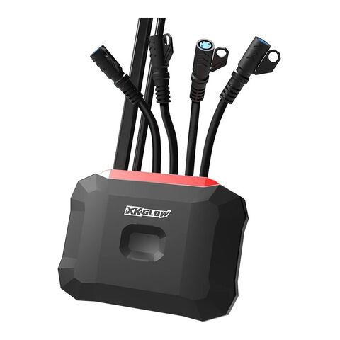 XKGLOW XKMax 4-Channel Light Controller + 5A Switch Harness Add-On Kit