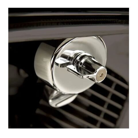 Show Chrome Fuel Shut-Off Plate Cover Honda VTX1300 / VT1100 / VT750 1997-2023 Chrome [Open Box]