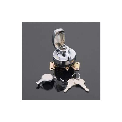 V-Twin Mfg. Ignition Switch For Harley Big Twin 1973-1995