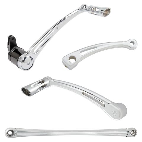 Arlen Ness Deep Cut Foot Control Pack For Harley Touring 2014-2026 Toe Shift Only / Black [Previously Installed]