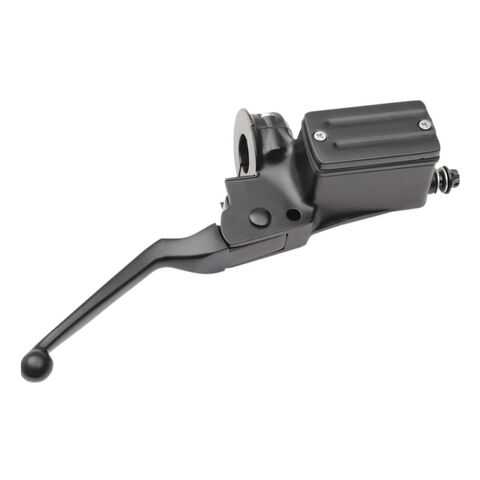 Drag Specialties Dual Disc Front Brake Master Assembly For Harley 1982-1995 11/16" Bore / Black [Open Box]