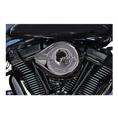 S&S Cycle Stealth Teardrop Air Cleaner Cover Chrome [Open Box]