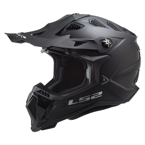 LS2 Subverter EVO Helmet - Matte Black Matte Black / 3XL [Open Box]