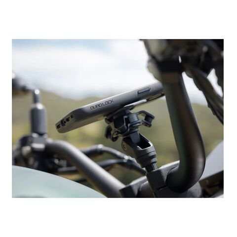 Quad Lock Motorcycle Handlebar Clamp Mount Pro [Previously Installed]