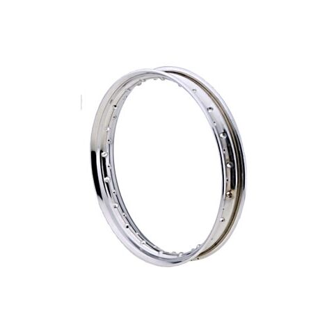 V-Twin Mfg. Replica Early Style Steel Rim 19" x 2.50" / Chrome [Open Box]