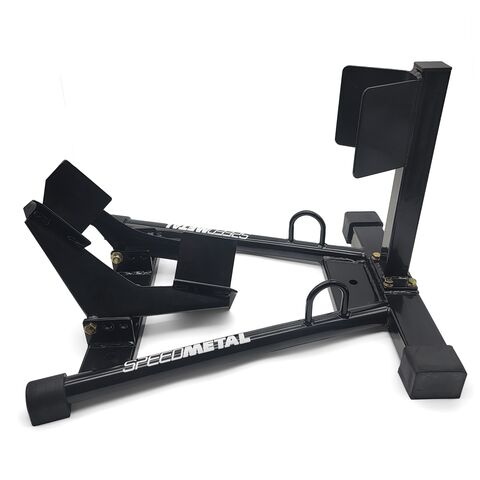 Speedmetal Roll-In Wheel Chock Black [Demo - Acceptable]