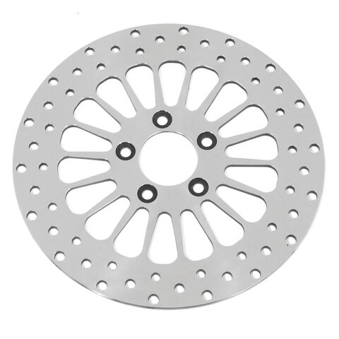 V-Factor Rear Super Spoke Polished Brake Rotor For Harley 1984-2013 Polished [Demo - Acceptable]