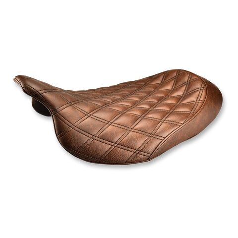 Saddlemen Renegade LS Solo Seat For Harley Touring 2008-2025 Brown / Diamond [Open Box]