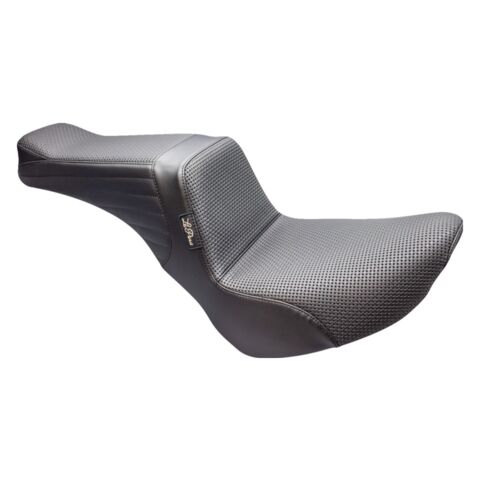Le Pera TailWhip Basketweave 2-Up Seat For Harley FLSL / FXBB 2018-2026
