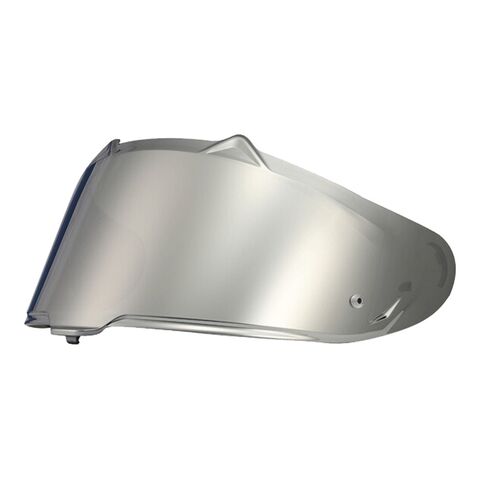 LS2 Challenger II / Dragon Carbon Dark Electron Face Shield Silver Iridium with Horns [Open Box]