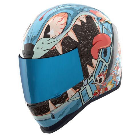 Icon Airform Mips Nine Lives Helmet Blue/White/Black / 2XL [Open Box]