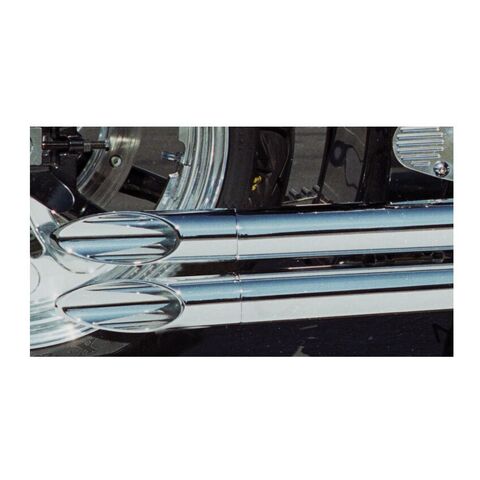 Baron Family Jewel Exhaust Tip Chrome / Extreme Slash [Open Box] Extreme Slash / Chrome [Blemished - Good]