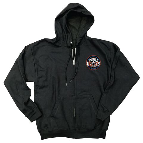 J&P Cycles Garage Girl Zip Up Hoody