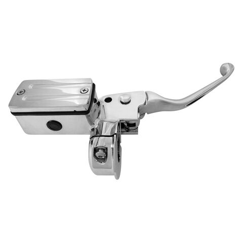 Milwaukee Twins Front Brake Master Cylinder Assembly For Harley 1984-1995 11/16" Bore / Chrome [Incomplete]