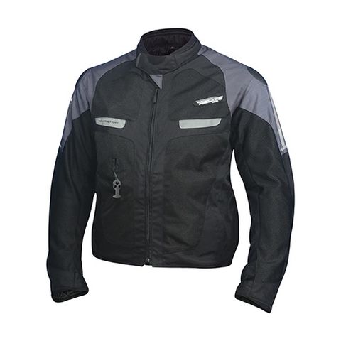 Helite Free-Air Mesh Airbag Jacket Black / XL [Blemished - Good]
