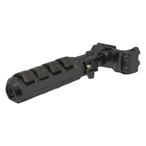 Rivco Anti-Vibration Highway Pegs With 1-1/4” Clamps Black [Open Box]