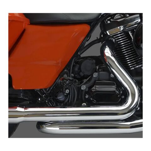 Khrome Werks Aggressor 2 Into 2 Crossover Headers For Harley Touring 2017-2026 Chrome [Blemished - Acceptable]