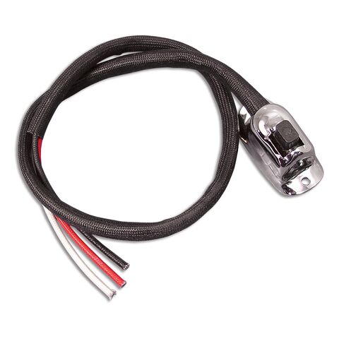 V-Twin Mfg. Three Position Handlebar Directional Switch For Harley FL 1950-1972