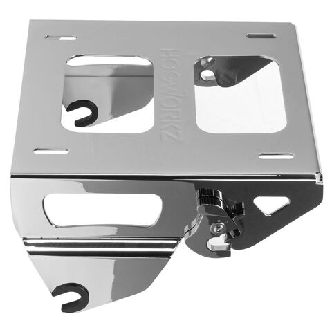 HogWorkz Solo Tour Pack Mount For Harley Touring 2009-2026 Chrome [Open Box]