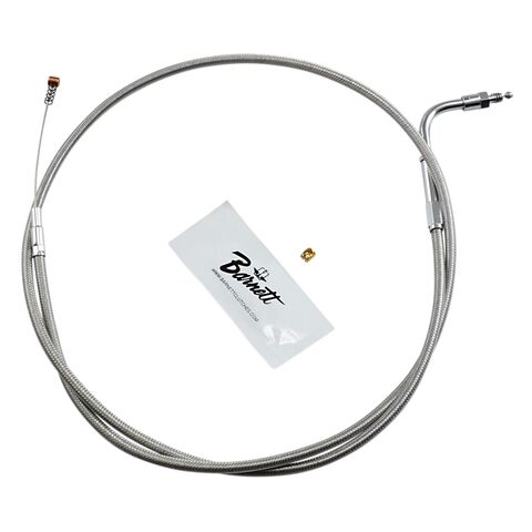 Barnett Stainless Steel Idle Cable For Harley Touring 1984-1989 Stock [Open Box]