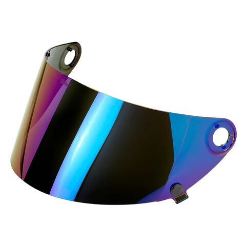 Biltwell Gringo S Gen 2 Anti-Fog Face Shield Rainbow Mirror [Open Box]