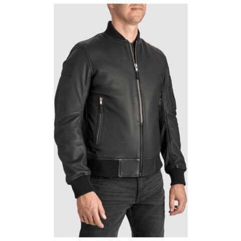 Pando Moto Falcon Aviator Jacket (XS) Black / XS [Blemished - Good]