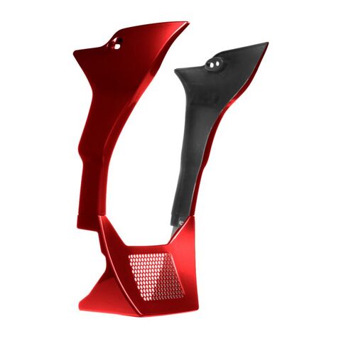 HogWorkz OE Color Matched Fairing Spoiler Kit For Harley Low Rider ST 2022-2026 Brilliant Red [Blemished - Good]