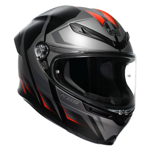 AGV K6 S Karve Helmet Black/White/Red (OLD) / XL [Open Box]